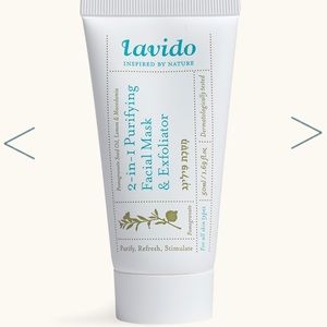 Lavido 2-in-1 Purifying Facial Mask Exfoliator